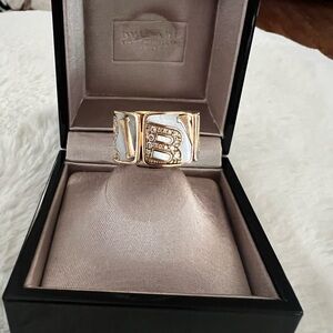 Bvlgari Pink Gold and Mother of Pearl Ring